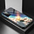 Funda Bumper Silicona Gel Espejo Patron de Moda Carcasa LS1 para Samsung Galaxy A72 4G Multicolor