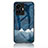 Funda Bumper Silicona Gel Espejo Patron de Moda Carcasa LS1 para Vivo iQOO Z6 Lite 5G Azul