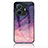 Funda Bumper Silicona Gel Espejo Patron de Moda Carcasa LS1 para Vivo iQOO Z6 Pro 5G Morado