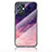 Funda Bumper Silicona Gel Espejo Patron de Moda Carcasa LS1 para Vivo T1 5G India Morado