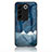 Funda Bumper Silicona Gel Espejo Patron de Moda Carcasa LS1 para Vivo V27 Pro 5G Azul