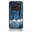 Funda Bumper Silicona Gel Espejo Patron de Moda Carcasa LS1 para Vivo X80 5G Azul