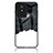 Funda Bumper Silicona Gel Espejo Patron de Moda Carcasa LS1 para Vivo Y02 Negro