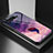 Funda Bumper Silicona Gel Espejo Patron de Moda Carcasa LS2 para Asus ROG Phone 5 ZS673KS Morado