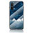 Funda Bumper Silicona Gel Espejo Patron de Moda Carcasa LS2 para OnePlus Nord CE 5G Azul