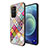 Funda Bumper Silicona Gel Espejo Patron de Moda Carcasa LS2 para Oppo F19 Pro+ Plus 5G Multicolor