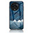 Funda Bumper Silicona Gel Espejo Patron de Moda Carcasa LS2 para Realme 11X 5G Azul