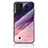 Funda Bumper Silicona Gel Espejo Patron de Moda Carcasa LS2 para Realme C11 (2021) Morado