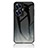 Funda Bumper Silicona Gel Espejo Patron de Moda Carcasa LS2 para Realme C55 Gris