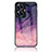 Funda Bumper Silicona Gel Espejo Patron de Moda Carcasa LS2 para Realme C55 Morado