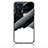 Funda Bumper Silicona Gel Espejo Patron de Moda Carcasa LS2 para Vivo X70 Pro 5G Negro