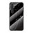 Funda Bumper Silicona Gel Espejo Patron de Moda Carcasa LS2 para Xiaomi Mi Note 10 Lite Negro