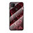 Funda Bumper Silicona Gel Espejo Patron de Moda Carcasa LS2 para Xiaomi POCO C3 Rojo