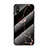 Funda Bumper Silicona Gel Espejo Patron de Moda Carcasa LS2 para Xiaomi Redmi 9A Oro y Negro