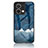 Funda Bumper Silicona Gel Espejo Patron de Moda Carcasa LS2 para Xiaomi Redmi Note 13 5G Azul