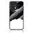 Funda Bumper Silicona Gel Espejo Patron de Moda Carcasa LS4 para Oppo Find X5 Pro 5G Negro