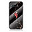 Funda Bumper Silicona Gel Espejo Patron de Moda Carcasa para Asus ROG Phone 3 Oro y Negro