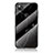 Funda Bumper Silicona Gel Espejo Patron de Moda Carcasa para Google Pixel 4a Negro