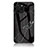 Funda Bumper Silicona Gel Espejo Patron de Moda Carcasa para Huawei Enjoy 50z Negro