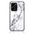 Funda Bumper Silicona Gel Espejo Patron de Moda Carcasa para Huawei Honor 80 SE 5G Blanco