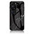 Funda Bumper Silicona Gel Espejo Patron de Moda Carcasa para Huawei P60 Pro Negro