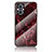 Funda Bumper Silicona Gel Espejo Patron de Moda Carcasa para OnePlus Nord N20 5G Rojo
