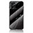 Funda Bumper Silicona Gel Espejo Patron de Moda Carcasa para Oppo A36 Negro