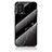 Funda Bumper Silicona Gel Espejo Patron de Moda Carcasa para Oppo A55 4G Negro