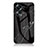 Funda Bumper Silicona Gel Espejo Patron de Moda Carcasa para Oppo A58 4G Negro