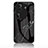 Funda Bumper Silicona Gel Espejo Patron de Moda Carcasa para Oppo Reno11 Pro 5G Negro