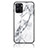 Funda Bumper Silicona Gel Espejo Patron de Moda Carcasa para Realme 10S 5G Blanco