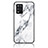 Funda Bumper Silicona Gel Espejo Patron de Moda Carcasa para Realme 8 5G Blanco