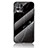 Funda Bumper Silicona Gel Espejo Patron de Moda Carcasa para Realme 8i Negro