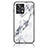 Funda Bumper Silicona Gel Espejo Patron de Moda Carcasa para Realme 9 4G Blanco