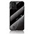 Funda Bumper Silicona Gel Espejo Patron de Moda Carcasa para Realme C20 Negro