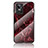 Funda Bumper Silicona Gel Espejo Patron de Moda Carcasa para Realme GT Neo3 5G Rojo