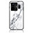 Funda Bumper Silicona Gel Espejo Patron de Moda Carcasa para Realme GT Neo5 240W 5G Blanco