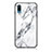 Funda Bumper Silicona Gel Espejo Patron de Moda Carcasa para Samsung Galaxy A02 Blanco