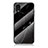 Funda Bumper Silicona Gel Espejo Patron de Moda Carcasa para Samsung Galaxy A03 Core Negro