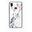 Funda Bumper Silicona Gel Espejo Patron de Moda Carcasa para Samsung Galaxy A10s Blanco