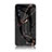 Funda Bumper Silicona Gel Espejo Patron de Moda Carcasa para Samsung Galaxy A2 Core A260F A260G Oro y Negro