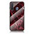 Funda Bumper Silicona Gel Espejo Patron de Moda Carcasa para Samsung Galaxy A21 European Rojo