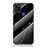 Funda Bumper Silicona Gel Espejo Patron de Moda Carcasa para Samsung Galaxy A21s Negro