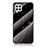 Funda Bumper Silicona Gel Espejo Patron de Moda Carcasa para Samsung Galaxy A22 4G Negro