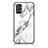 Funda Bumper Silicona Gel Espejo Patron de Moda Carcasa para Samsung Galaxy A23 5G Blanco