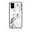 Funda Bumper Silicona Gel Espejo Patron de Moda Carcasa para Samsung Galaxy A51 4G Blanco