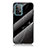 Funda Bumper Silicona Gel Espejo Patron de Moda Carcasa para Samsung Galaxy A52 4G Negro