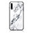 Funda Bumper Silicona Gel Espejo Patron de Moda Carcasa para Samsung Galaxy A70E Blanco