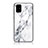 Funda Bumper Silicona Gel Espejo Patron de Moda Carcasa para Samsung Galaxy A71 4G A715 Blanco