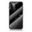 Funda Bumper Silicona Gel Espejo Patron de Moda Carcasa para Samsung Galaxy A72 4G Negro